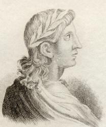 Publius Vergilius Maro, 1825 (engraving) | Obraz na stenu