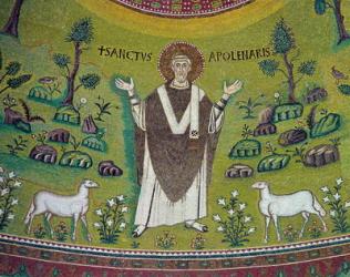St. Apollinare (d.c.79) (mosaic) | Obraz na stenu