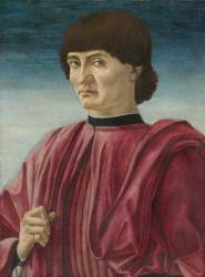 Portrait of a man, c.1450 (tempera on panel) | Obraz na stenu