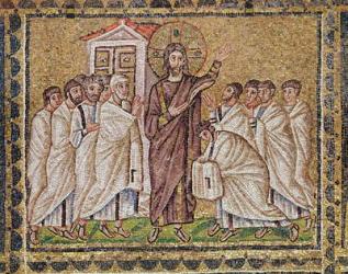 The Incredulity of St. Thomas, from Scenes from the Life of Christ (mosaic) | Obraz na stenu