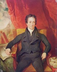 Portrait of Charles Lamb (1775-1834) 1826 (oil on canvas) | Obraz na stenu