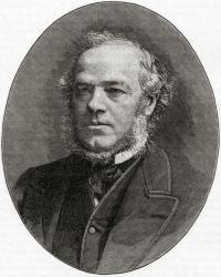Henry Austin Bruce, 1st Baron Aberdare, 1815  1895. British Liberal Party politician. | Obraz na stenu