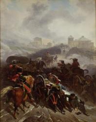 The French Army Crossing the Sierra de Guadarrama, Spain, December 1808, 1812 (oil on canvas) | Obraz na stenu