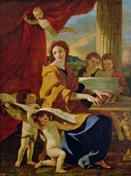 St. Cecilia (oil on canvas) | Obraz na stenu