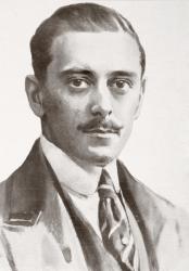 Prince Maurice of Battenberg, 1891 – 1914. Youngest grandchild of Queen Victoria, killed in action 1914. From La Esfera, 1914. | Obraz na stenu