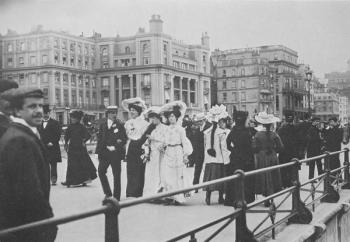 Bedford Hotel, Brighton, 1903 (b/w photo) | Obraz na stenu