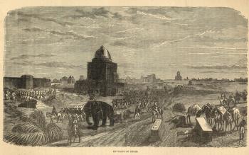 Environs of Delhi, 1857 (engraving) | Obraz na stenu