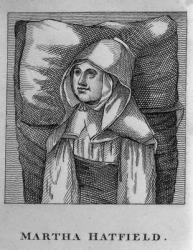 Martha Hatfield, The Wise Virgin (engraving) | Obraz na stenu