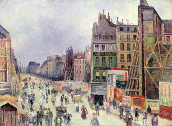 Drilling in the rue Reaumur, 1896 | Obraz na stenu