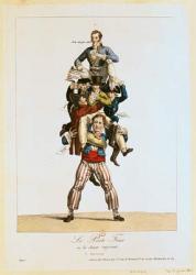 The Porter or, The Imposing Burden, c.1820 (coloured engraving) | Obraz na stenu