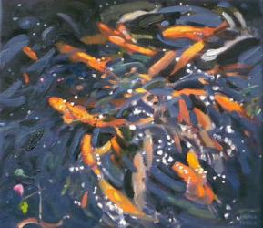Goldfish, 2010 (oil on canvas) | Obraz na stenu