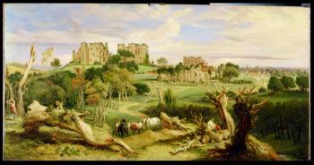 Kenilworth Castle, Warwickshire, 1840 (oil on panel) | Obraz na stenu