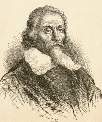 William Harvey, 1578 – 1657. English physician. From El Museo Popular published Madrid, 1889 | Obraz na stenu