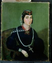 Portrait of Princess Salome Chavchavadze (oil on canvas) | Obraz na stenu
