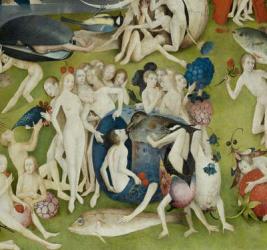 The Garden of Earthly Delights, 1490-1500 (oil on panel) | Obraz na stenu