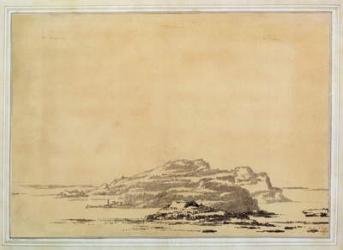 Fantastic Landscape, 1780-85 (wash with pencil on paper) | Obraz na stenu
