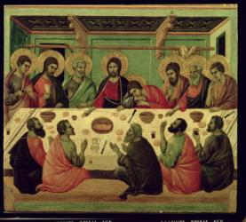 The Last Supper, from the Passion Altarpiece | Obraz na stenu