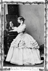 Lady Florence Paget, c.1864 (b/w photo) | Obraz na stenu