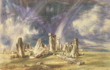Stonehenge, 1835 (w/c on paper) | Obraz na stenu