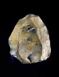 Core stone, used for making tools, c.250000 BC (flint) | Obraz na stenu