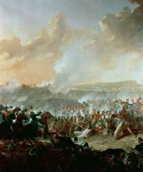 The Battle of Waterloo, 18th June 1815 (oil on canvas) (detail of 209202) | Obraz na stenu