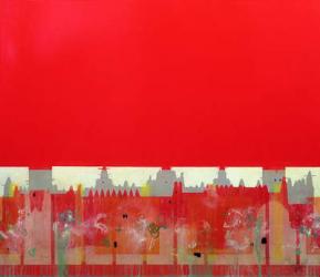 Red Painting (oil on linen) | Obraz na stenu
