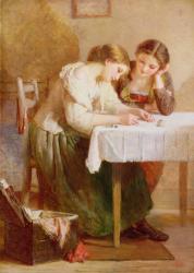 The Love Letter, 1871 | Obraz na stenu