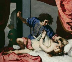 Tarquin and Lucretia (oil on canvas) | Obraz na stenu