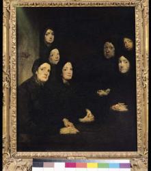 The Sermon (oil on canvas) | Obraz na stenu