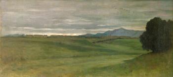 Roman Landscape (oil on canvas) | Obraz na stenu