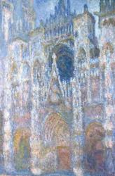 Rouen Cathedral, Blue Harmony, Morning Sunlight, 1894 (oil on canvas) | Obraz na stenu