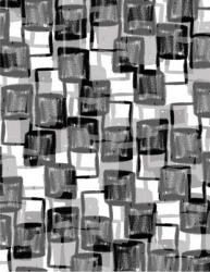 Monochrome Squares (digital) | Obraz na stenu