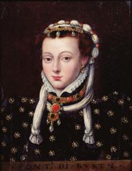 Portrait of Anne de Buren (oil on panel) | Obraz na stenu