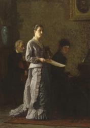 Singing a Pathetic Song, 1881 (oil on canvas) | Obraz na stenu