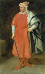 Portrait of the Buffoon 'Redbeard', Cristobal de Castaneda, c.1636 (oil on canvas) | Obraz na stenu
