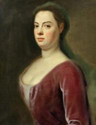 Portrait of Frau Denner (oil on canvas) | Obraz na stenu