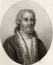 Sir John Oldcastle, engraved by Gerimia, from 'A Catalogue of the Royal and Noble Authors', published 1806 (litho) | Obraz na stenu