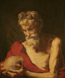 St. Jerome (oil on canvas) | Obraz na stenu