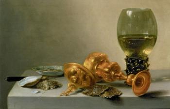A Still Life with a Roemer and a Gilt Cup | Obraz na stenu
