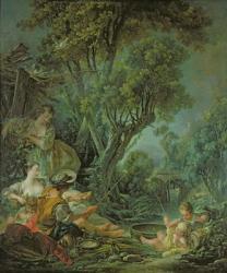 The Angler, 1759 (oil on canvas) | Obraz na stenu