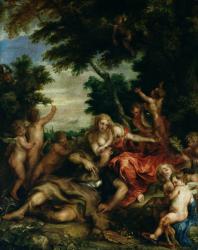 Rinaldo and Armida, (oil on canvas) | Obraz na stenu