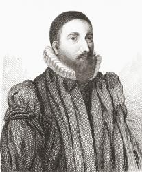 Patrick Forbes, 1564  1635. Late 16th and early 17th century Scottish churchman and Bishop of Aberdeen. From Iconographia Scotica or Portraits of Illustrious Persons of Scotland, published 1797. | Obraz na stenu