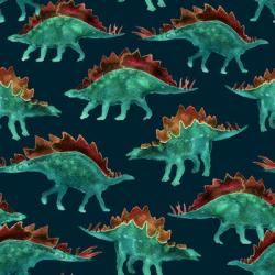 Stegosaurus, 2017, (watercolour, digital media) | Obraz na stenu