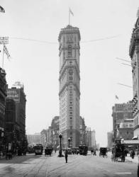 Times Building, New York, N.Y., c.1908 (b/w photo) | Obraz na stenu