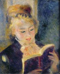Girl Reading, 1874 (oil on canvas) | Obraz na stenu