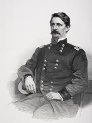Portrait of Winfield Scott Hancock (1824-86) (litho) | Obraz na stenu