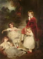 The Children of John Angerstein (1735-1823) (oil on canvas) | Obraz na stenu