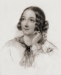 The Honourable Matilda Paget, 1837-1855. Maid of Honour to Queen Victoria. Drawn by J. Hayter, engraved by B. Eyles | Obraz na stenu