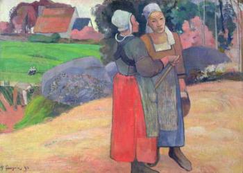 Breton Peasants, 1894 (oil on canvas) | Obraz na stenu