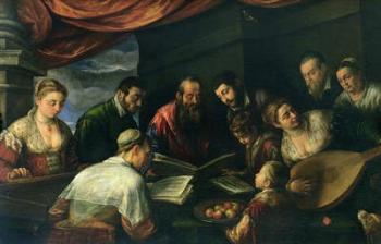 The Concert, c.1590 (oil on canvas) | Obraz na stenu